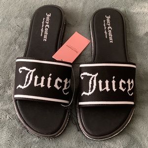 Juicy Couture slide sandals